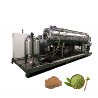 PLC Control Herbal Medicine Extract Liquid / Paste Continuous Vacuum Belt Type Dryer