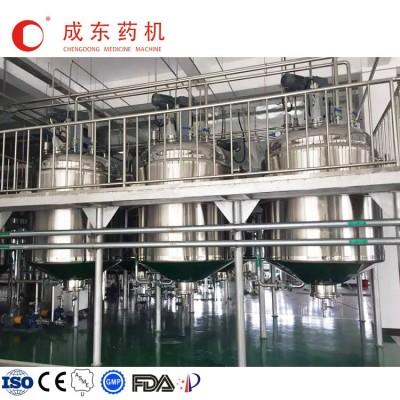 JC Type Chinese Medicine Alcohol Sedimentation / Precipitation Tank